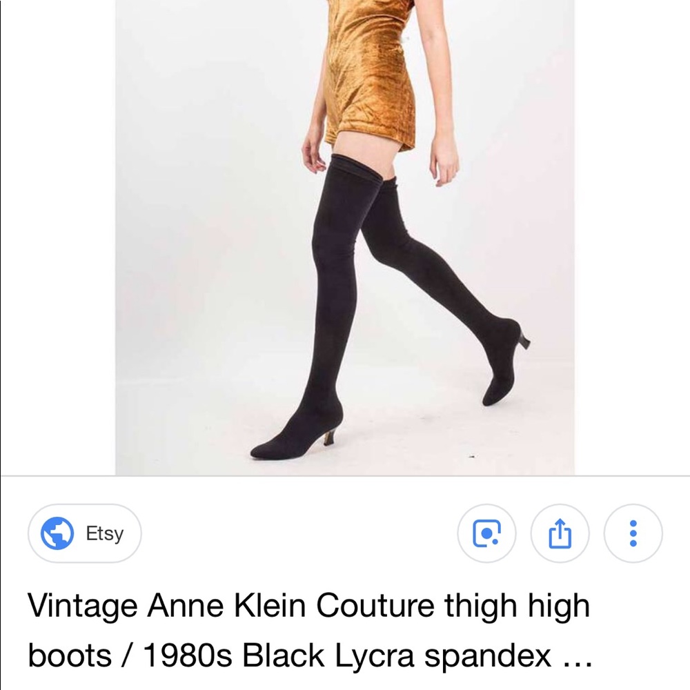 Thigh high boots